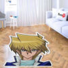 Joey Wheeler Shaped Rug Custom Anime Mats Room Decor Quality Carpets