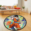 Dragon Ball Gohan Skill Round Rug Custom Anime Room Mats