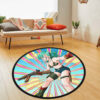 Dragon Ball Bulma Skill Round Rug Custom Anime Room Mats