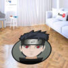 Uchiha Shisui Shaped Rugs Custom Anime Room Mats