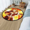 Kyoujurou Rengoku Round Rug Custom Anime Room Mats