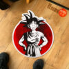 Dragon Ball Goku Shaped Rug Custom Anime Mats Room Decor Quality Carpets