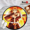 Kyoujurou Rengoku Round Rug Custom Anime Room Mats