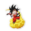 Dragon Ball Goku Shaped Rug Custom Anime Mats Room Decor Quality Carpets