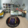 Momonga Round Rug Custom Overlord Anime Room Mats