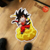 Dragon Ball Goku Shaped Rug Custom Anime Mats Room Decor Quality Carpets