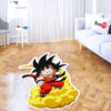 Dragon Ball Goku Shaped Rug Custom Anime Mats Room Decor Quality Carpets