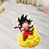 Dragon Ball Goku Shaped Rug Custom Anime Mats Room Decor Quality Carpets