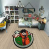 Dragon Ball Gohan Shaped Rug Custom Anime Room Decor