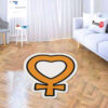 Venus Shaped Rugs Custom For Room Decor Mat Quality Carpet