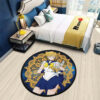 Sailor Uranus Round Rug Custom Sailor Moon Anime Room Mats