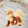 Pokemon Arcanine Shaped Rug Custom Anime Mats Room Decor