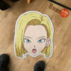 Dragon Ball Android 18 Shaped Rugs Custom Anime Room Mats