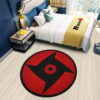 Shisui Mangekyou Round Rug Custom Anime Room Mats