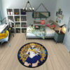 Sailor Uranus Round Rug Custom Sailor Moon Anime Room Mats