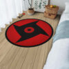 Shisui Mangekyou Round Rug Custom Anime Room Mats