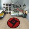 Shisui Mangekyou Round Rug Custom Anime Room Mats