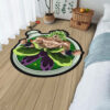 Dragon Ball Super Broly Shaped Rug Custom Anime Room Decor