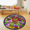 Cell Max Round Rug Custom Super Super Heroes Anime Room Mats