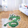 Pokemon Rayquaza Shaped Rug Custom Anime Mats Room Decor Quality Carpets