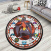 Pokemon Garchomp Round Rug Custom Anime Room Mats