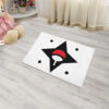 Uchiha Clan Shaped Rugs Custom For Room Decor Mat Quality Carpet