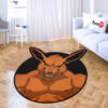 Kurama Shaped Rugs Custom Anime Room Mats