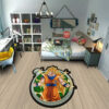 Dragon Ball Goku Ssj Shaped Rug Custom Anime Room Decor