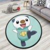 Pokemon Oshawott Round Rug Custom Anime Rug Floor Mats