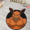 Kurama Shaped Rugs Custom Anime Room Mats