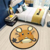 Pokemon Dedenne Round Rug Custom Anime Rug Floor Mats