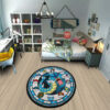 Pokemon Gyarados Round Rug Custom Anime Room Mats