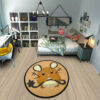 Pokemon Dedenne Round Rug Custom Anime Rug Floor Mats