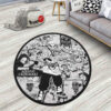 Sakonji Urokodaki Manga Round Rug Custom Anime Room Mats