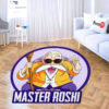 Dragon Ball Master Roshi Shaped Rug Custom Anime Room Mats