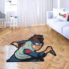 Umino Iruka Shaped Rugs Custom Anime Room Mats