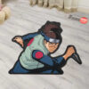 Umino Iruka Shaped Rugs Custom Anime Room Mats