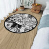 Sakonji Urokodaki Manga Round Rug Custom Anime Room Mats