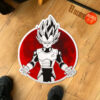 Dragon Ball Vegeta Blue Shaped Rug Custom Anime Mats Room Decor Quality Carpets