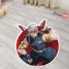 Tengen Uzui Shaped Rug Custom Anime Room Decor Mat Quality Carpet