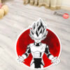 Dragon Ball Vegeta Blue Shaped Rug Custom Anime Mats Room Decor Quality Carpets