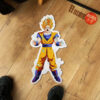 Dragon Ball Goku Super Saiyan Shaped Rug Custom Anime Mats Room Decor Quality Carpets