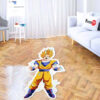 Dragon Ball Goku Super Saiyan Shaped Rug Custom Anime Mats Room Decor Quality Carpets