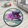 Pokemon Gengar Round Rugs Custom For Anime Room Decor