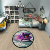 Pokemon Gengar Round Rugs Custom For Anime Room Decor