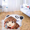 Kaede Azusagawa Shaped Rug Custom Anime Mats Room Decor Quality Carpets