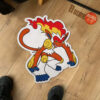 Pokemon Infernape Shaped Rug Custom Anime Mats Room Decor Quality Carpets