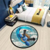 Pokemon Blastoise Round Rug Custom Anime Room Mats