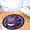 Pokemon Gengar Shaped Rug Custom Anime Room Decor