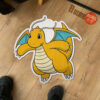 Dragonite Shaped Rug Pokemon Anime Mats Room Decor